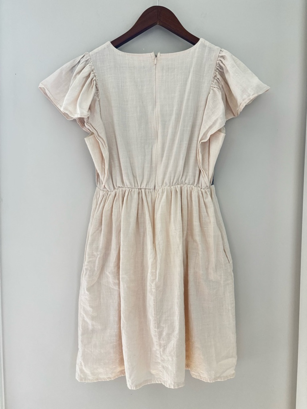 ROOLEE Cottagecore Gingham Puff Sleeve Dress Soft Girl - Picture 8 of 8